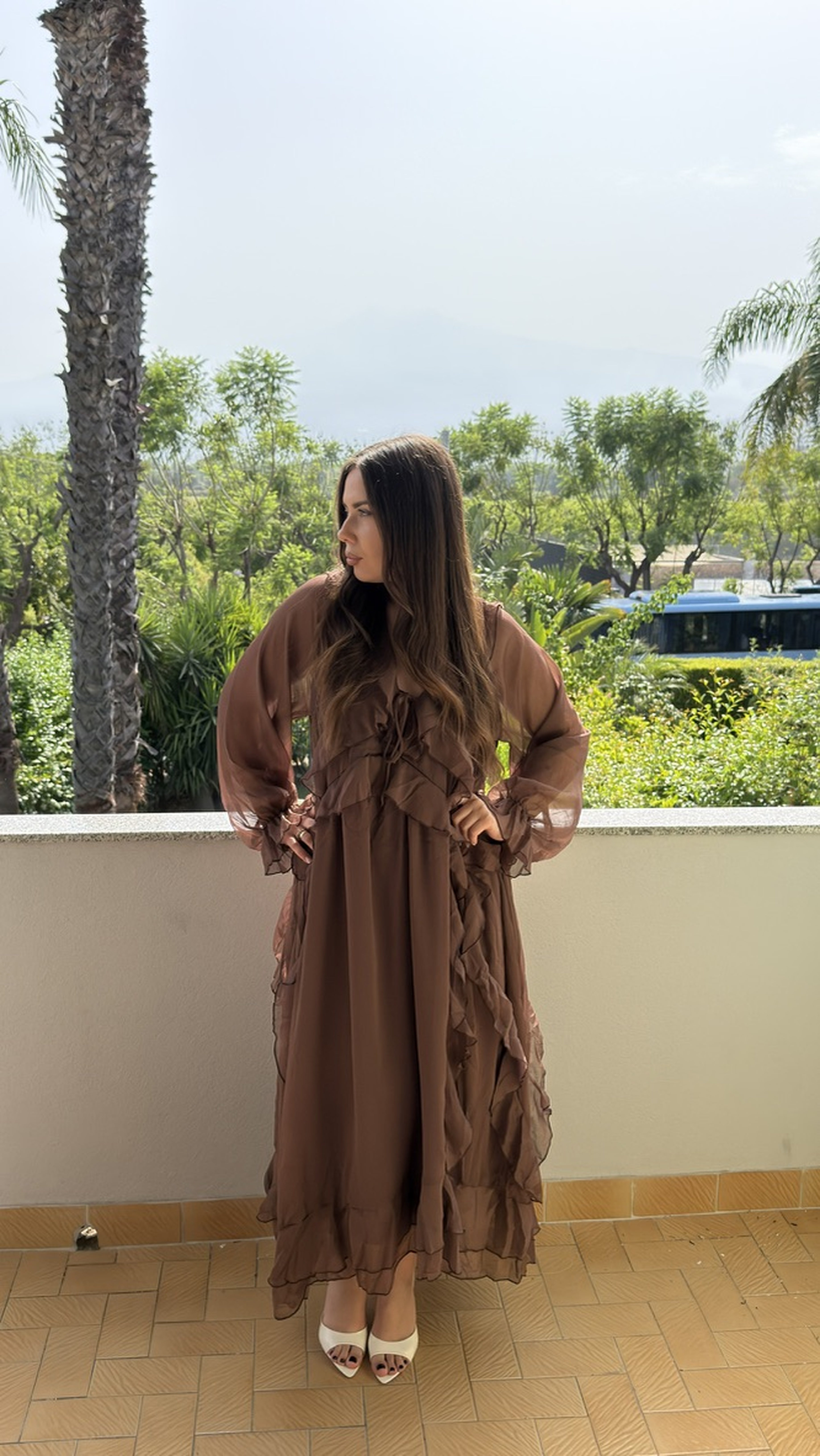Sukienka Valentina Brown