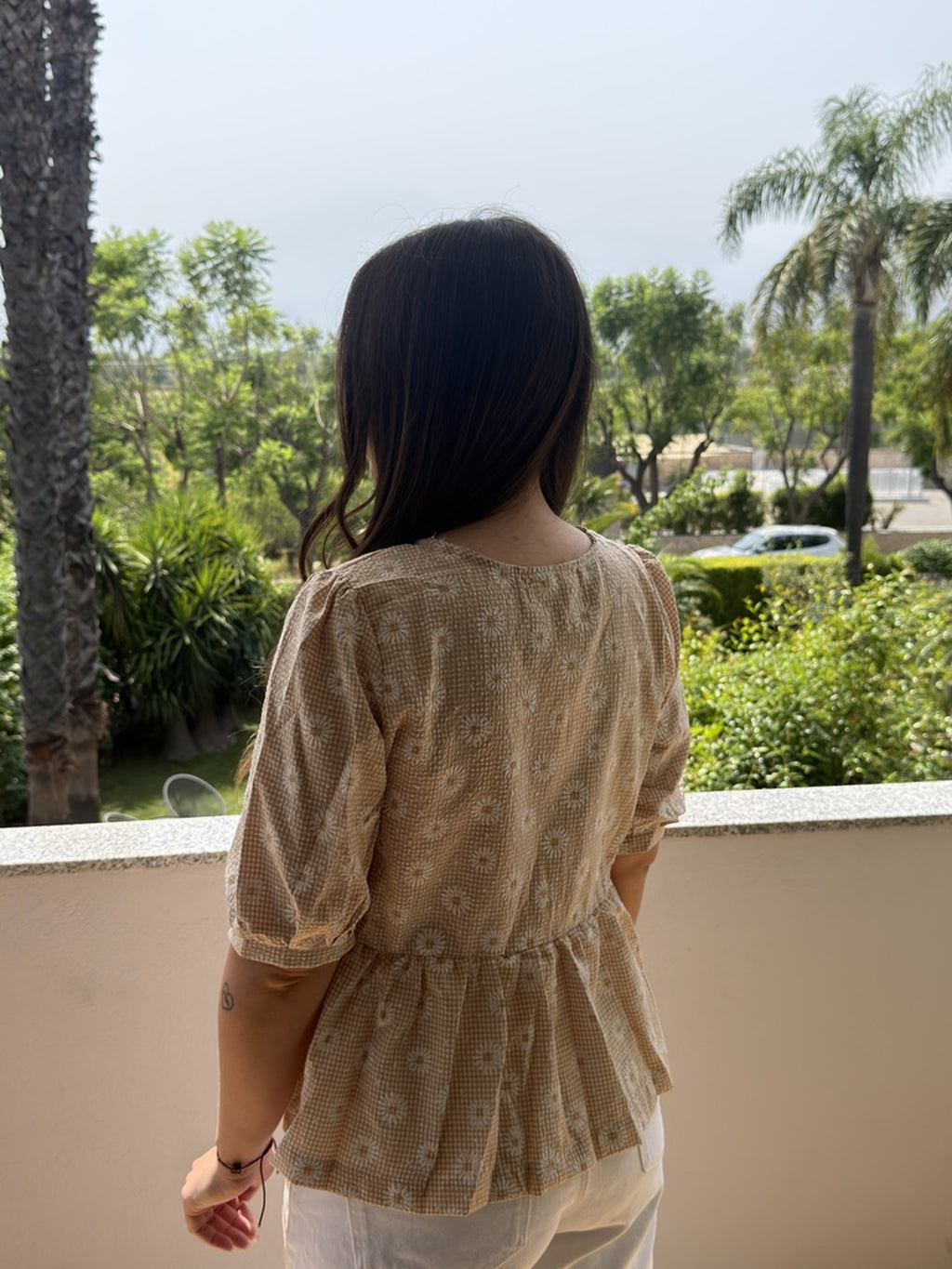 Bluzka Daisy Beige