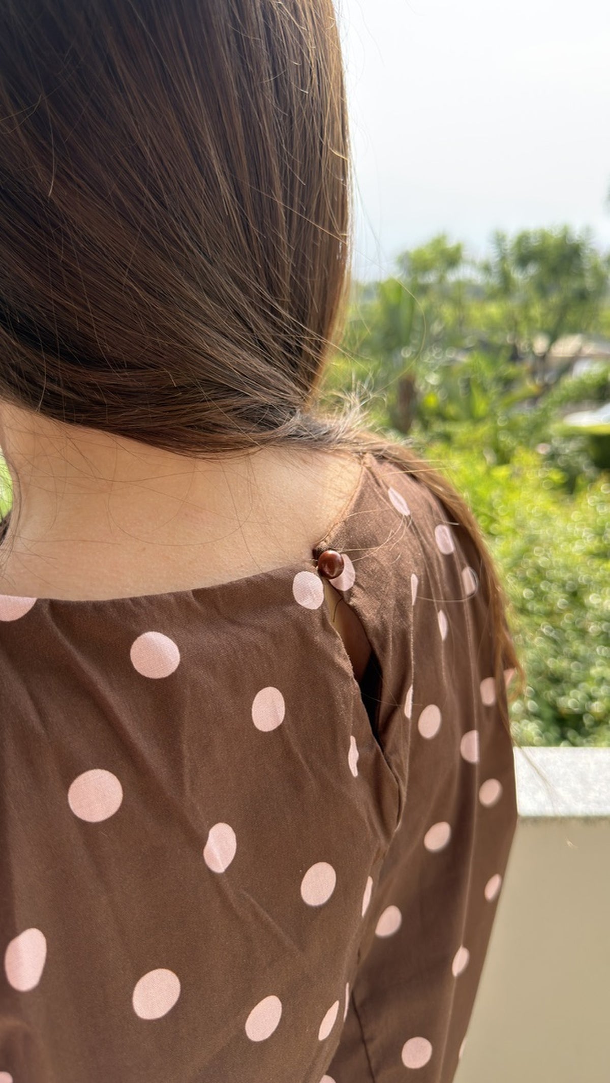 Bluzka Polka Brown