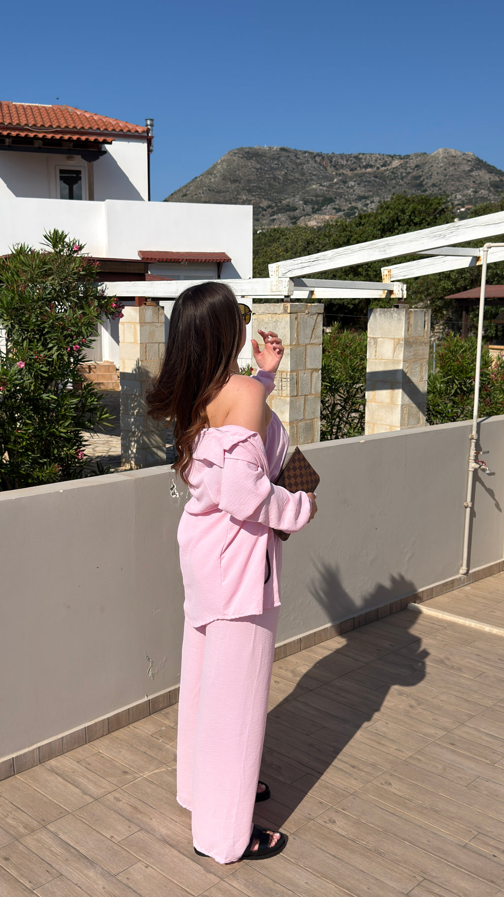 Komplet Capri Pink
