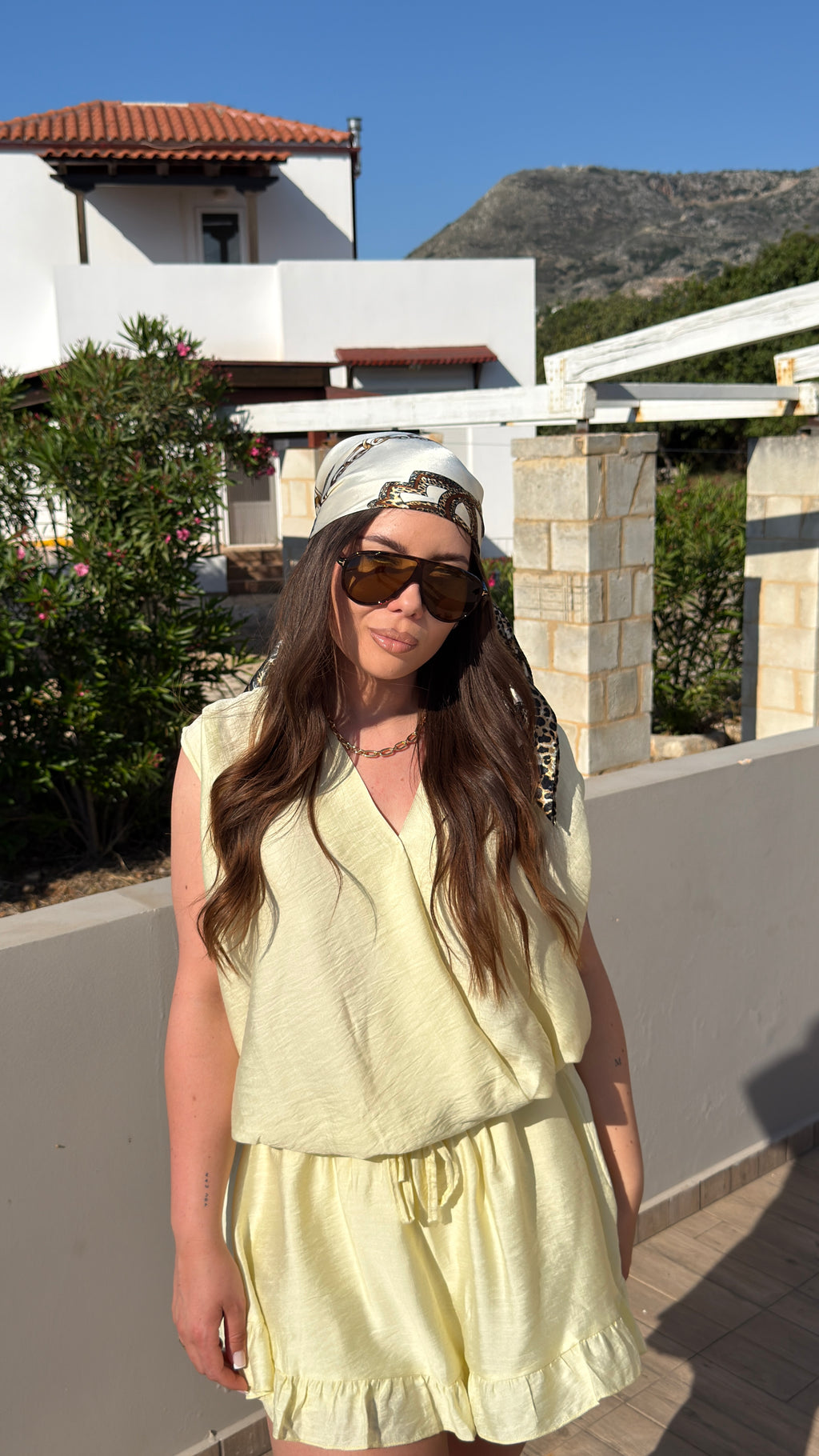 Komplet Paloma Butter Yellow