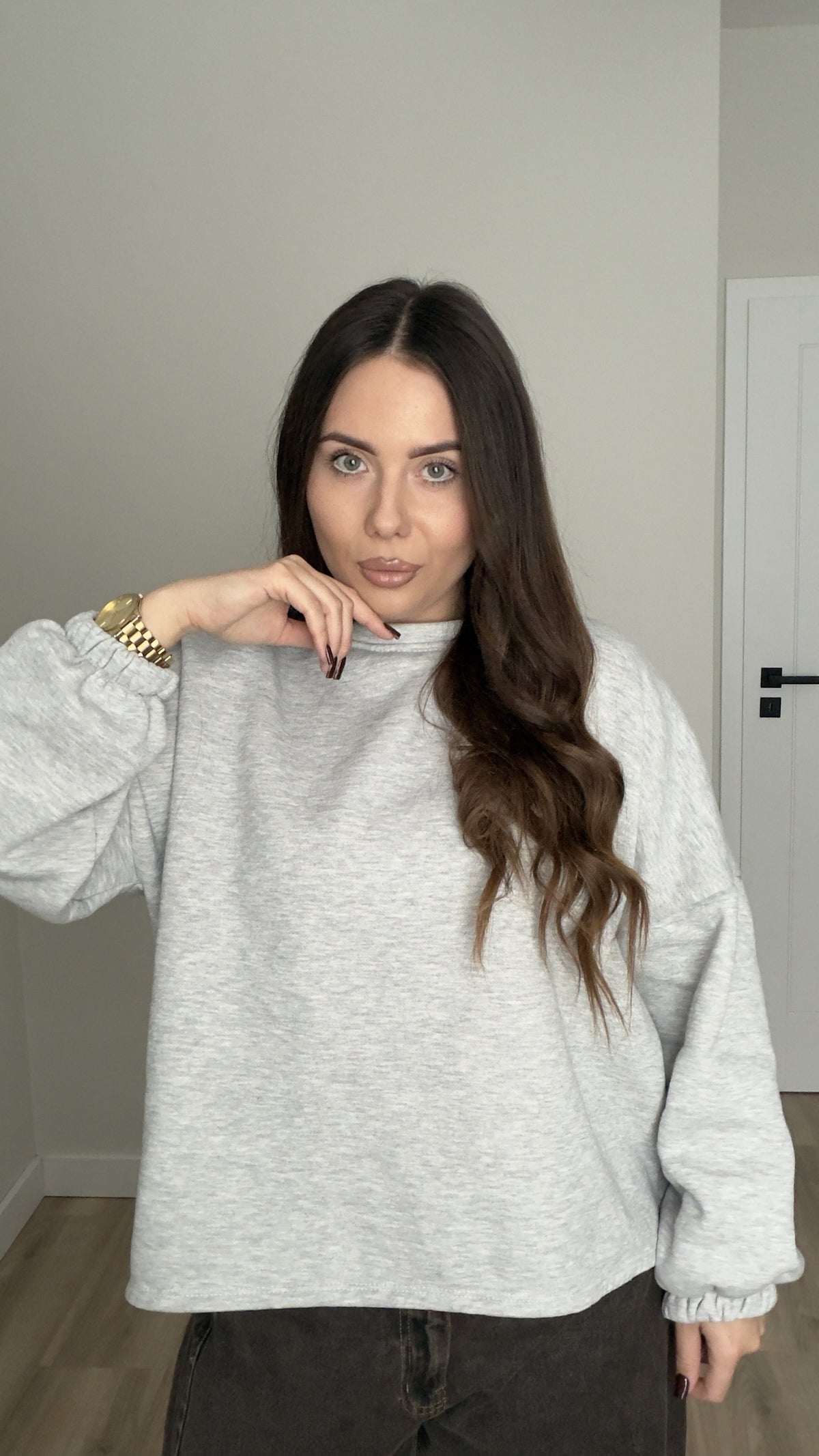 Bluza Dog Mom Grey