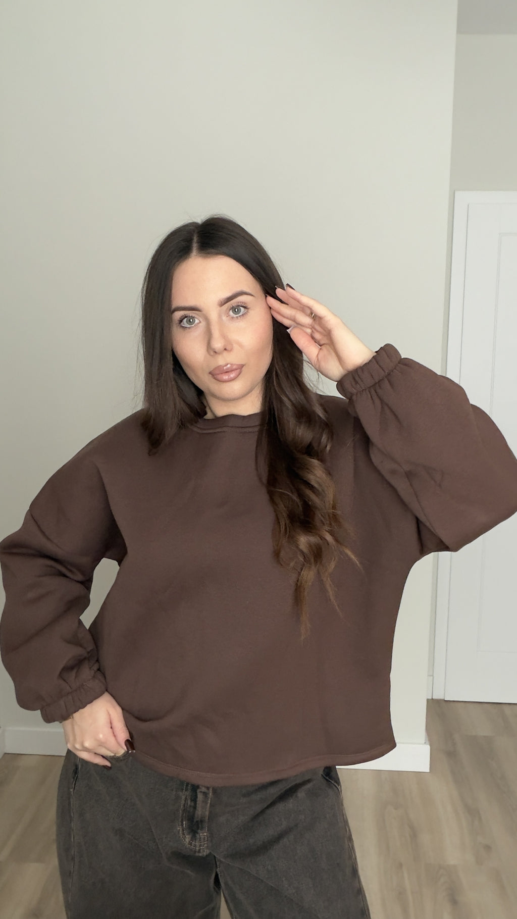 Bluza Dog Mom Chocolate