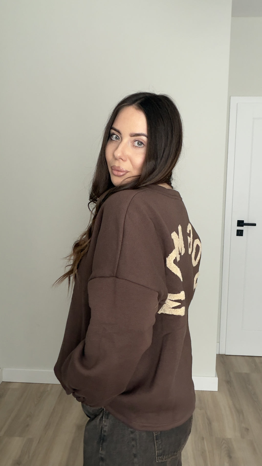 Bluza Dog Mom Chocolate