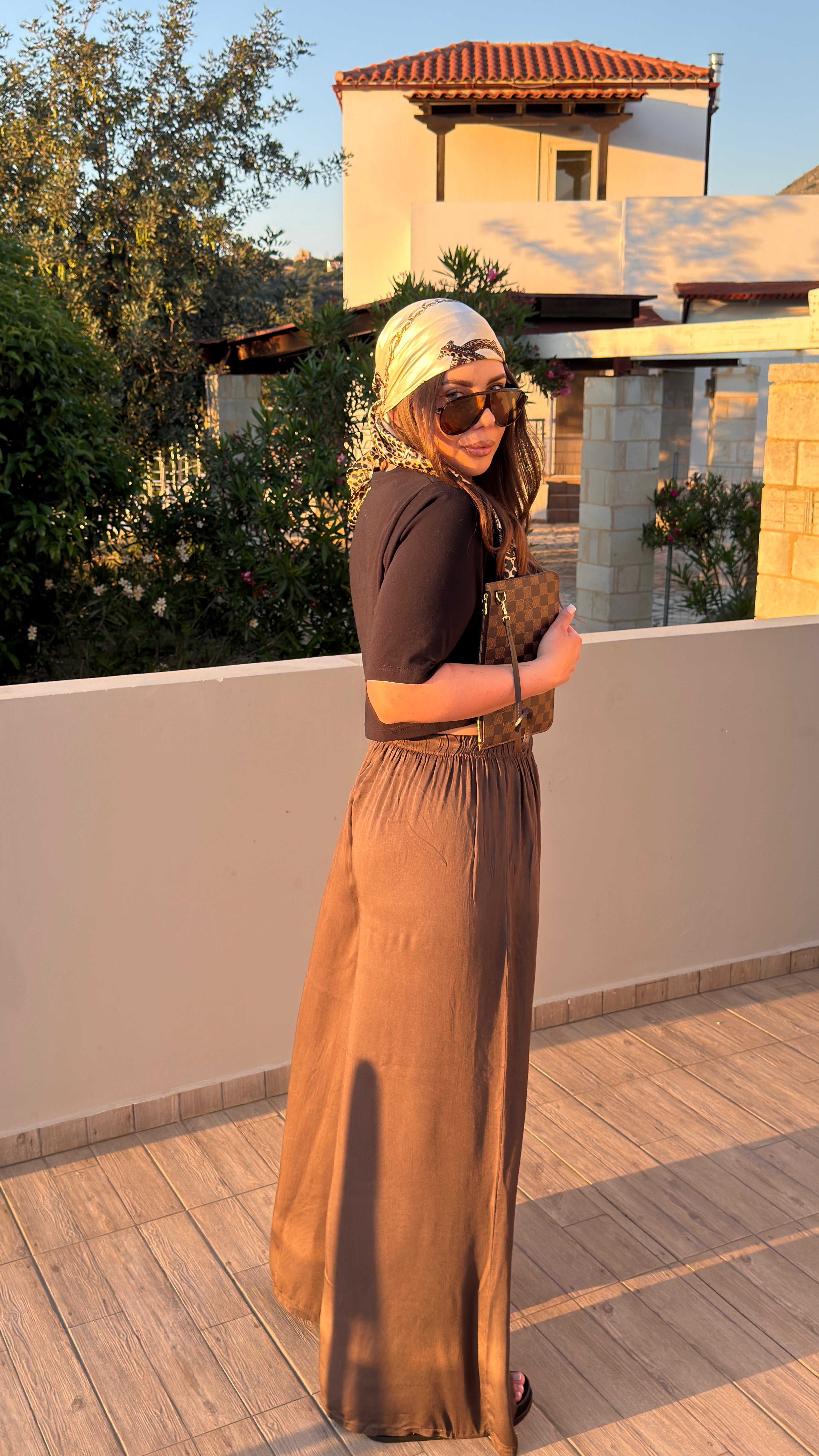 Spodnie Olia Brown