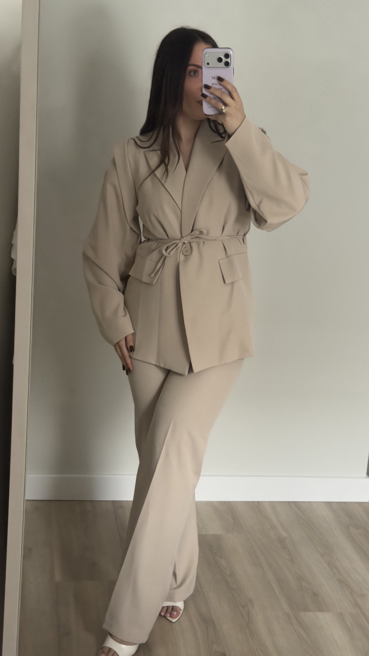 Spodnie Roma Beige