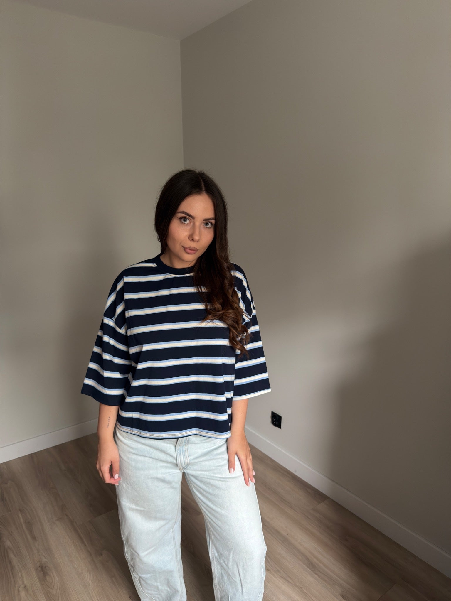 T-shirt Stripes Blue