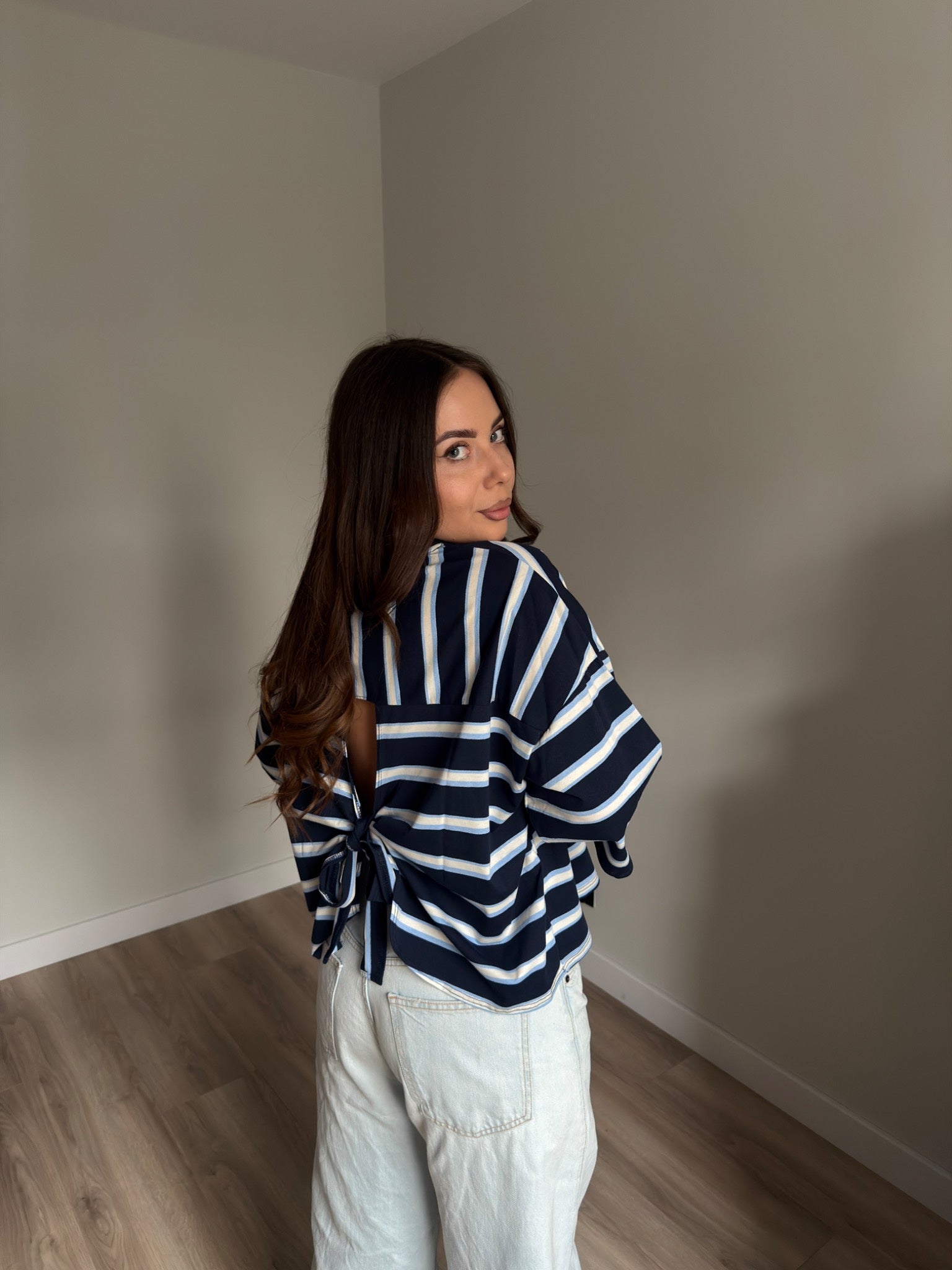 T-shirt Stripes Blue