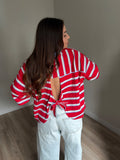 T-shirt Stripes Red
