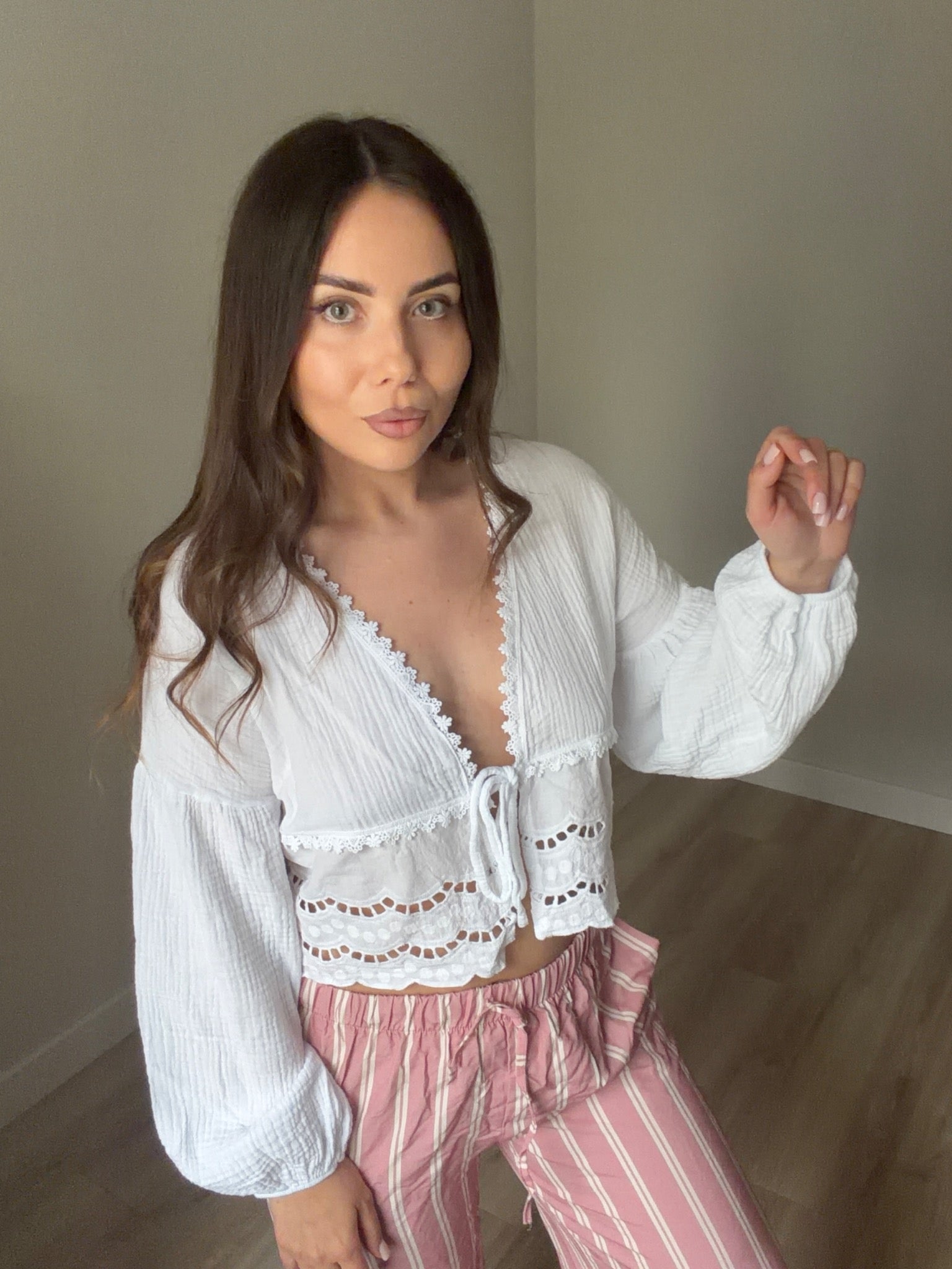 Bluzka Amora White