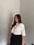T-shirt Noa White Pillow