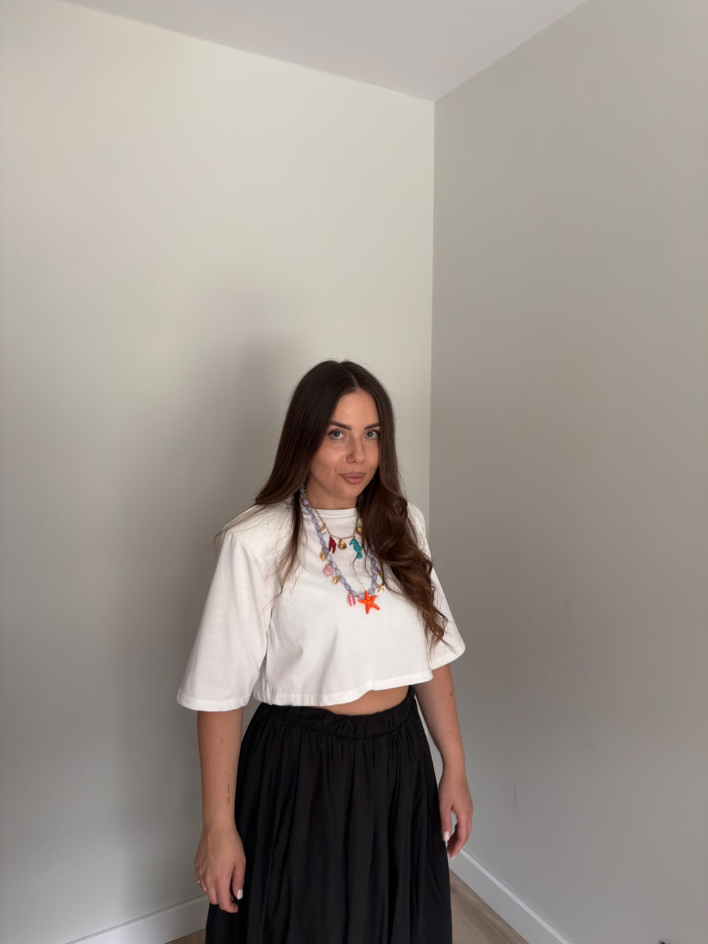 T-shirt Noa White Pillow