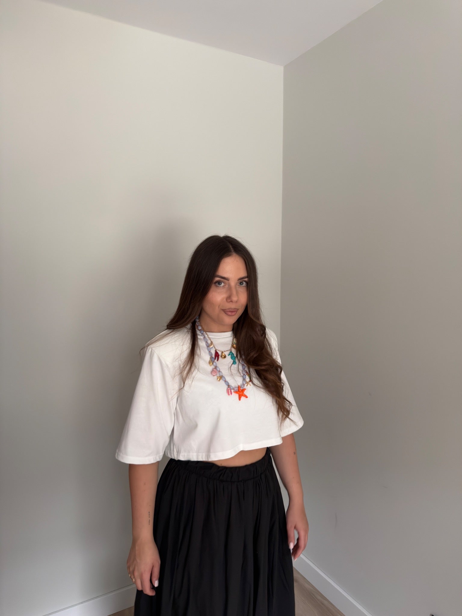T-shirt Noa White Pillow