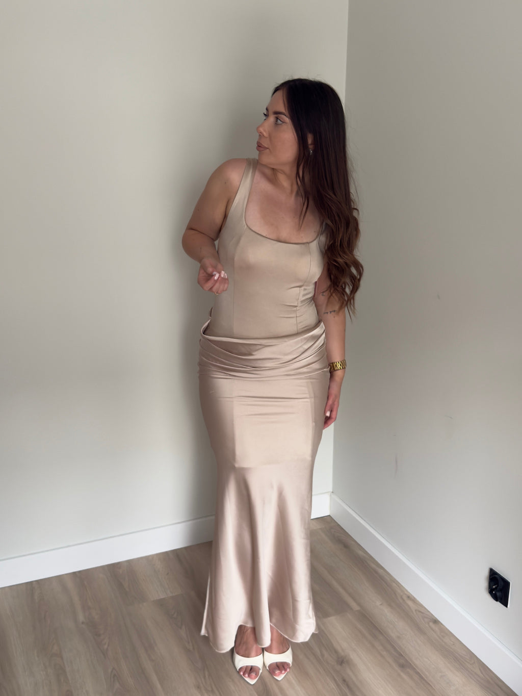 Sukienka Polly Beige