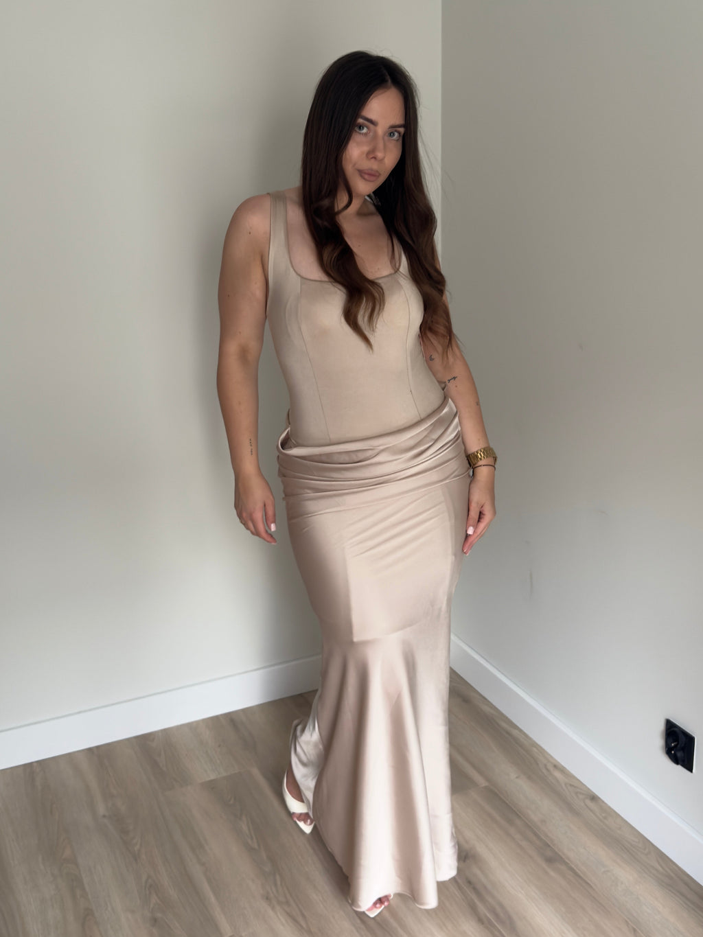 Sukienka Polly Beige