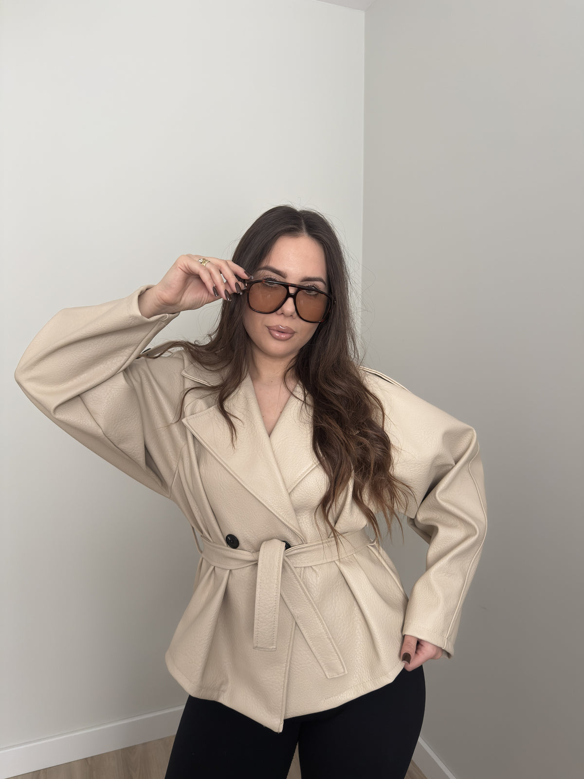 Kurtka Elve Beige