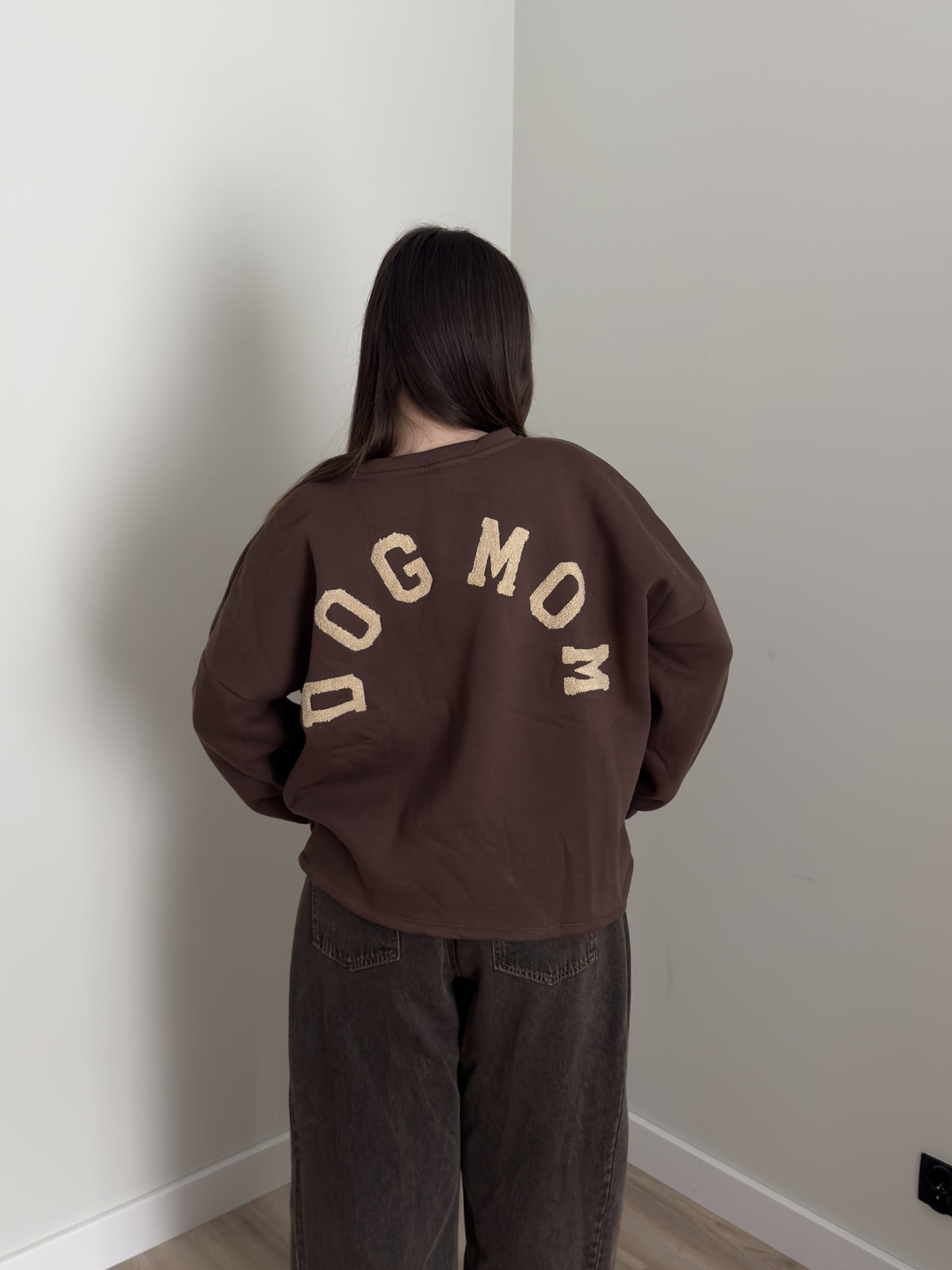 Bluza Dog Mom Chocolate