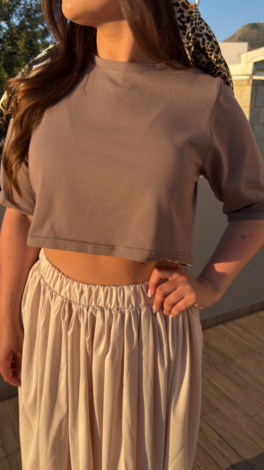 T-shirt Noa Cappuccino